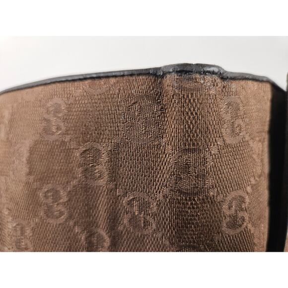 Authentic GUCCI women's brown guccisima canvas wallet - Picture 10 of 16